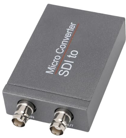 SDI Zum HDMI -Konverter mit SDI -Loop Out, 1080p HD SDI & SD SDI an HDMI -Video -Audio -Konverter -Adapter für SDI Camera Projector