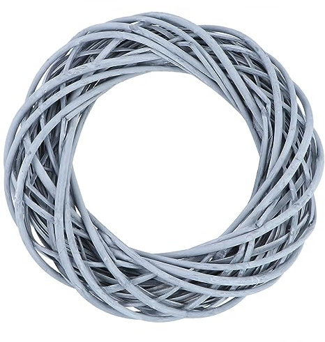 MAGICLULU Selbstgemacht Weidenkranz Rattanring Naturkranz 30cm Durchmesser Weidenzweige Rohling Für Weihnachtsdeko Und Heimwerkergirlande