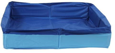 PVC Foldable Pet Swimming Pool,Easy Storage,Large Size Pool,Bathing Tub For Cats & Dog Paddling Pool,Ideal for Cooling Pet for Outdoor Backyard Garden Patio Bathroom