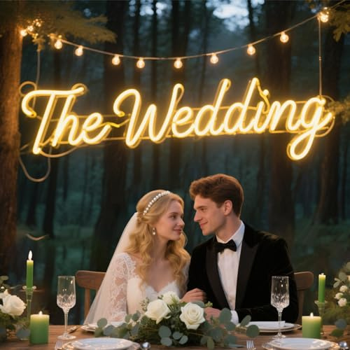 Neon Schild Personalisiert, LED Schriftzug Namensschild Neon Sign Licht Neonschild Neonlicht Schriftzug Leuchtreklame Personalisiert für Schlafzimmer, Hochzeit, Geburtstag, Party