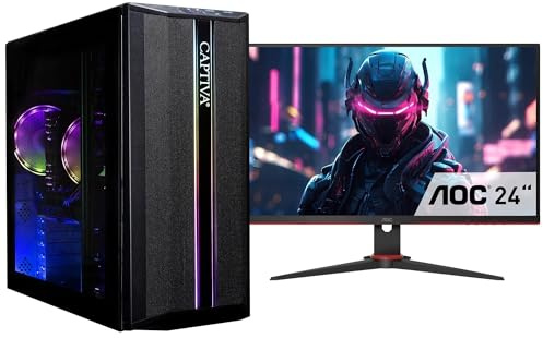 Captiva Gaming PC Bundle R93-287|R5 5500|32GB DDR4|RTX 5060|1 TB|23.80|FreeDOS