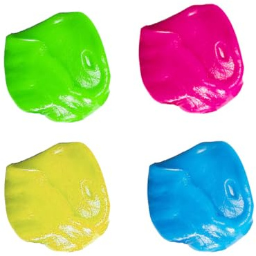 OFFIGAM 4 Stück pack Reinigungsgel für Tastaturen Staubreiniger Elastisch Bpa Frei Multifunktionales Reinigungswerkzeug für Computer Auto Innenraum Zufällige Farbe