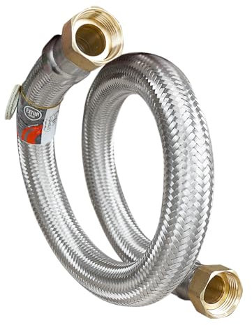 Flexible Inox ø40mm Intérieur F-f 11/2 (40/49) Longueur 100cm