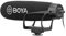 Boya BY-BM2021 Leichtes Shotgun-Videomikrofon mit Nieren-Richtcharakteristik für Smartphone DSLR Nikon Canon Sony Kamera Camcorder UK-BY-BM2021