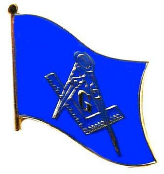 Flaggen Pin Freimaurer Fahne Flagge Anstecknadel