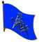 Flaggen Pin Freimaurer Fahne Flagge Anstecknadel