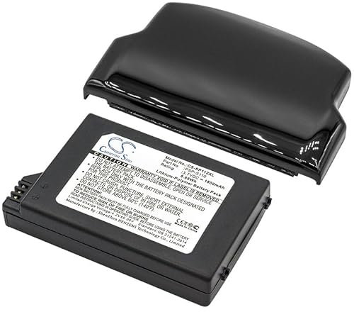 TCTK Akku 1800mAh Kompatibel mit [Sony] Lite, PSP 2th, PSP-2000, PSP-3000, PSP-3001, PSP-3004, PSP-3008, Slim Ersetzt PSP-S110 FBA