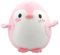 NUOBESTY Figurine de Pingouin en Peluche Kawaii, Jouet de Remplissage Mignon Rose pour Enfants Filles
