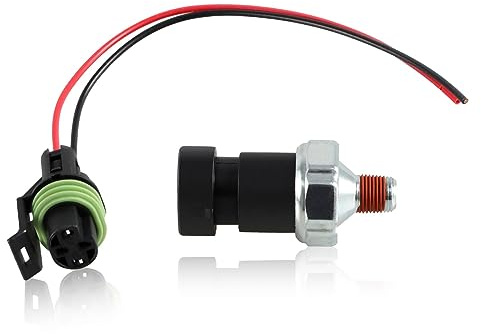 KPALAG Oil Pressure Fuel Pump Pressure Shut Sensor Switch Compatible with Mercruiser (Quicksilver) 4.3L 5.0L 5.7L 305 454,7.4L 8.2L 502 v8 Engines Replace#: 87-864252A01