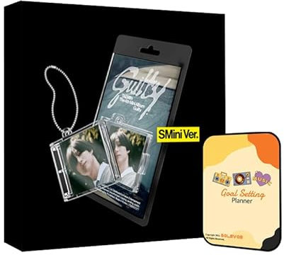 TAEMIN GUILTY Album [SMini ver.]+Pre Order Benefits+BolsVos Exclusive K-POP Inspired Digital Merches (Goal Setting Planner, Sticker Pack)