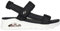 Skechers Damen UNO Summer STAND2, Black Duraleather, 37 EU