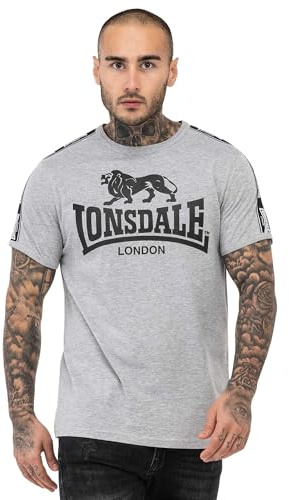 Lonsdale Herren T-Shirt Normale Passform Stour