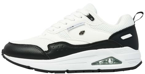 British Knights Femme Lennox Basket, Blanc crème et Noir, 36 EU