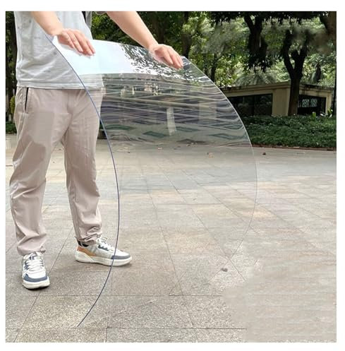 Transparente Polycarbonat-Dachplatten,Transparente Acryl Platten,Stoßfestes PC Endurance Board,für das Ersatzglas von Fotorahmen,Carports,Vordächer,Terrassen,Balkon ( Size : W1.22*L8m/W4*L26.24ft )