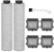 YSWOVUO Lot de 7 Rouleau de Brosse Rechange et Filtre HEPA Accessoires Compatibles avec Tineco iFloor 3/Floor One S3 Aspirateurs Secs et Humides, 2 Rouleaux de Brosse+4 Filtres+1 Brosse de Nettoyage