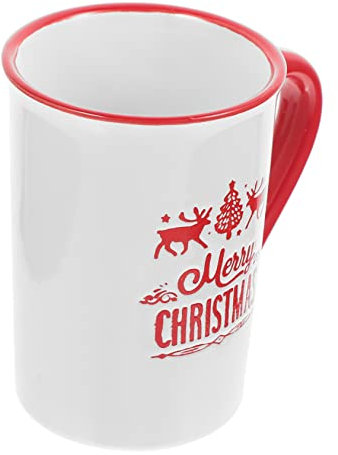Garneck Tazza Natale con Stampa Creativa Mug per Latte Decorare Feste Natalizie e Regali per Famiglia e Amici