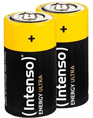 Intenso Energy Ultra C Baby LR14 Alkaline Batterien 2er Pack