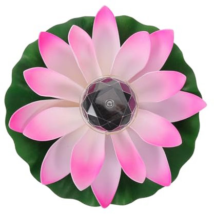 Luci Dello Stagno Del Loto Luci Galleggianti Del Fiore Di Loto Ninfea Galleggiante Luci Colorate Ad Energia Solare Ninfee Per Laghetti Guidato Impermeabile Luce Notturna