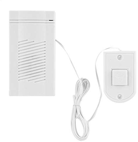 Sonew Wired Doorbell, Wall Mounted Door Bell Small Size for School Hospital Laboratory Bell Security Access Control System