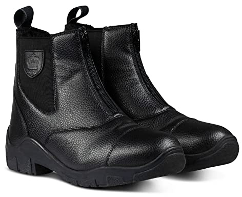 HORZE Idaho Winter Paddock Boots - Black - 5