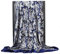 Ecroon Damen Schal Kopftücher Halstuch Elegante Schal Frauen Elegant Seidenschal Business Seidentuch Scarf Bandana Taschentuch Ansatz Handgelenk Verpackungs (One size, #02)