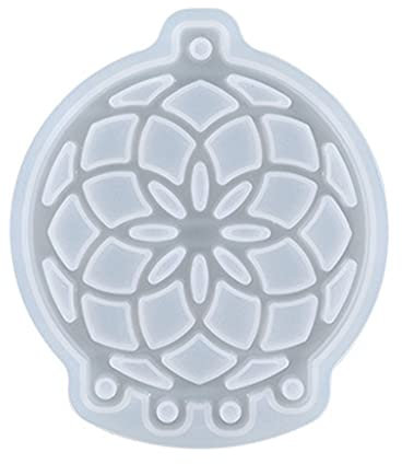 DIY Casting, Dream Catcher Resin Mold Dream Catcher Resin Keychain Mold Resin Cast Mold is Easy to Disassemble DIY Jewelry Pendant