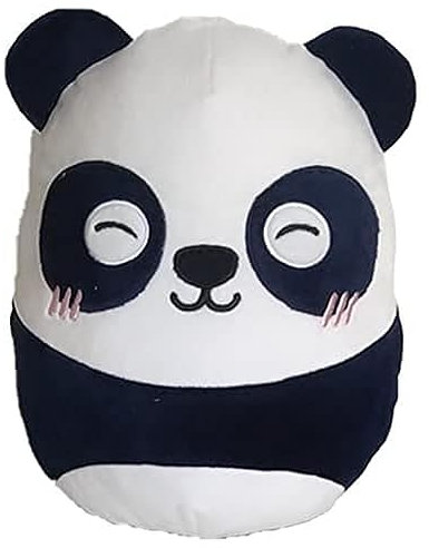 Puckator Kissen mit Peluché, Motiv: Panda