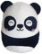 Puckator Kissen mit Peluché, Motiv: Panda