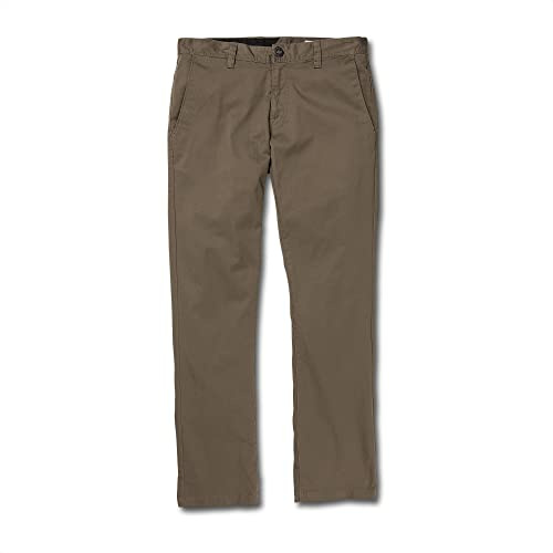 Volcom Frickin Modern Stretch Pantalon pour Homme, Champignon 1, 32W x 32L