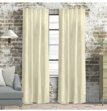 Loft Living Winmate Topsions 3-Wege-Vorhang, isoliert, je 203,2 x 213,4 cm, naturfarben