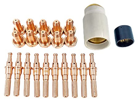 RANRAO 22 Stück 9-8215 9-8211 9-8213 9-8237 Plasma-Elektrodenspitzen 80A für SL60 SL100 WS PK22