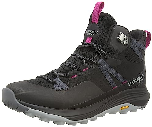 Merrell Damen Low-top Siren 4 Mid Gtx - Black, Schwarz, 40 EU