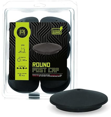 ZoneGuard Runde Pfostenkappe 80 mm