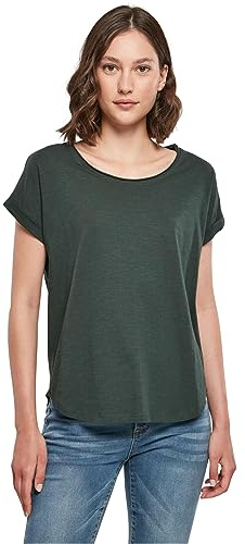 Build Your Brand Damen By036-ladies Long Slub Tee T-Shirt