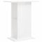 vidaXL Aquariumständer, Aquarium Unterschrank mit viel Stauraum, Aquarium Tisch mit Stabiler Oberplatte, Aquariumschrank Aquarium Halter, Hochglanz Weiß Holzwerkstoff