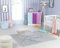 Livabliss Katze Kinderteppich Waschbar - Cartoon 80x150 cm, Für Kinderzimmer oder Babyzimmer, Krabbel- oder Spielteppich - Baby Teppich Für Jungen & Mädchen, Creme