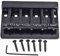 5 Saiten Bass Gitarre Brücke Metall Feste Hardtail Saitenhalter Brücke Mit Befestigungsschrauben Für E-Gitarre Bass E-Gitarre Steg Sättel Ersatz Brücke Teile 5 Saiten Gitarre Brücke