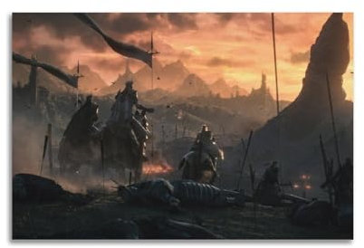 Quem Poster Lords of The Fallen 5,135.9 cm, dekoratives Gemälde, Leinwand, Wandposter und Kunstdruck, moderne Familienschlafzimmer-Dekoration, Poster, 40 x 60 cm