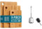 Premium Extra-Thick Wooden Chopping Boards - 3 Piece Bamboo Chopping Board Set & Ibergrif M34152 Silicone Toilet Brushes & Holders, Deep Cleaner