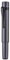Hong Dian M2 Mini Fountain Pen in Black Forest Style, Medium Soft Nib, Elegant Short Pocket Travel Pen in Aluminium, Space Grey