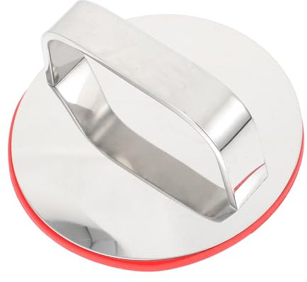 Cabilock Asa De Tapa Universal Práctico Accesorio para Sartenes Perilla De La Tapa De Repuesto Reemplazo Utensilios De Cocina Metalicos Cazuela Olla De Sopa Tapa del Mango Acero Inoxidable
