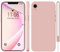 HGH Silikon Hülle für iPhone XR Hülle mit Kette, Ganzkörperschutz Handyhülle Mit Seidig-Weicher Berühren, Stoßfeste Hülle Mit Mikrofaser-Futter für iPhone XR Case Cover 6,1 Zoll,Rosa