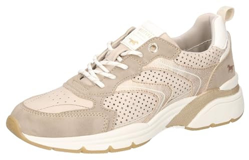 Mustang 1512-301, Zapatos con Cordones Mujer, Pardo, 37 EU
