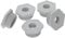 Kalitec G6252000 Reduction M25/M20 Plastic Light Grey I Reducer Cable Gland Hexagonal I M20 Female Thread I M25 Male Thread I IP68 Pack of 5