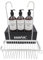 Huniox® Bath – Porta Shampoo Doccia da Appendere - Portasapone Doccia da Appendere - Porta Bagnoschiuma per Doccia da Appendere - Porta Prodotti Doccia - Mensole Doccia da Appendere (SILVER, BASKET)