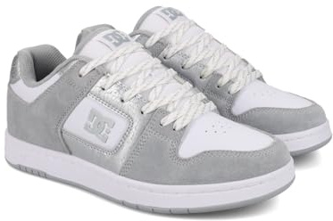 DC Shoes Manteca 4 - Leather Shoes for Women - Lederschuhe - Frauen - 38 - Grau