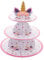 ABOOFAN Unicorn Cake Stand Versatile Decor for Parties Cupcake Holder Candy Display Plate