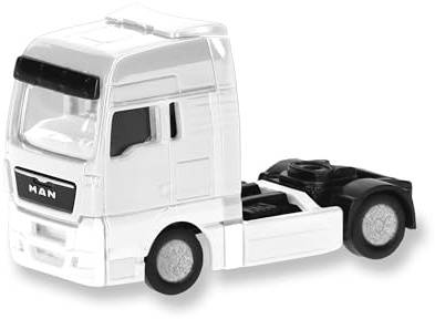 Herpa Teileservice, Spur N, Zugmaschine 2achs Man TGX XXL (2008), 2 Stück im Maßstab 1:160, Miniatur Modell, Kunststoff