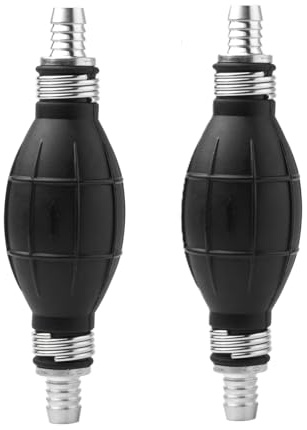ePathChina 2pc 12mm Hot Fuel Pump Hand Primer Bulb Fuels Used For Cars Ship Boat Marine Diesel Gas Petrol Engine Oil