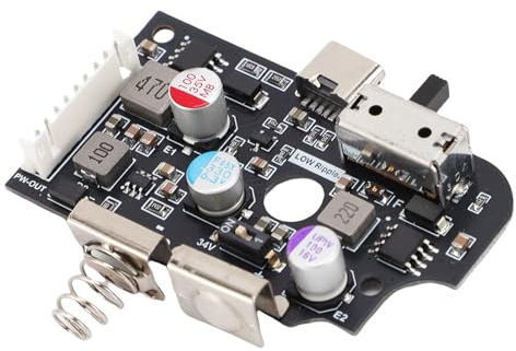 Huairdum Placa de Alimentación de Carga de Repuesto para Controlador de Consola Game Gear 2, Accesorio de Repuesto de Placa de Fuente de Alimentación USB Tipo C Interna